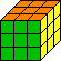 un Rubik's cube en position initiale