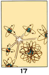 Image 17 : Des atomes entrent en collision les uns avec les autres.